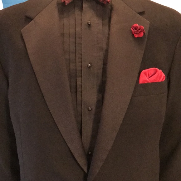 Perry Ellis Tuxedo Coat - Picture 8 of 17